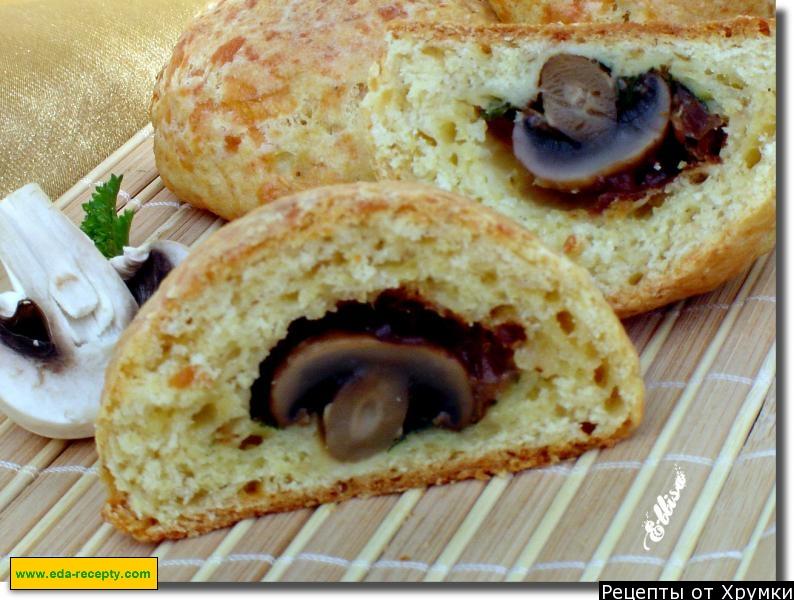 Шаг 8 приготовления Булочки домашние с сюрпризом