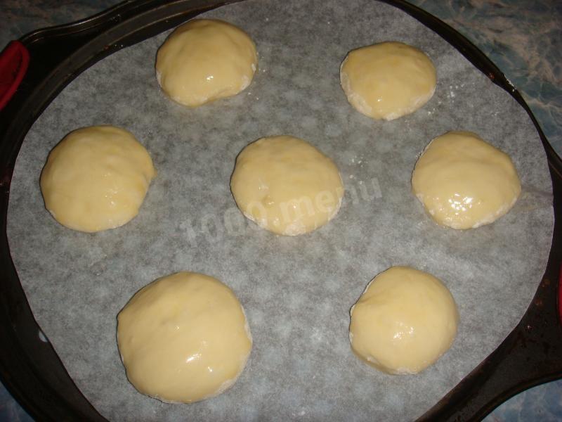 Шаг 2 приготовления Чесночные булочки с маком