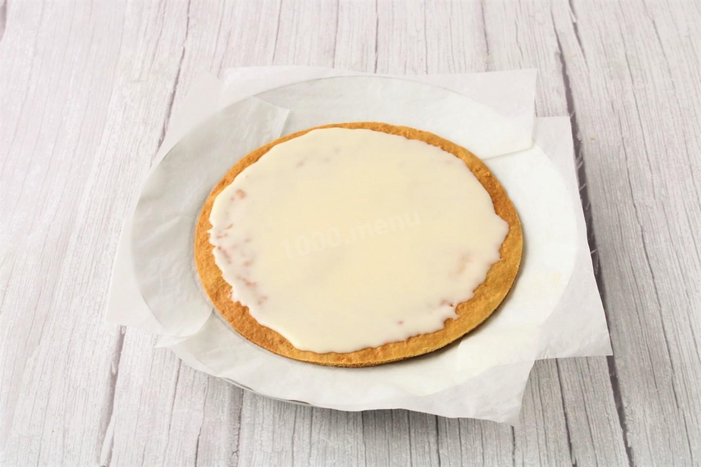 Шаг 21 приготовления Торт медовик классический со сгущенкой и маслом