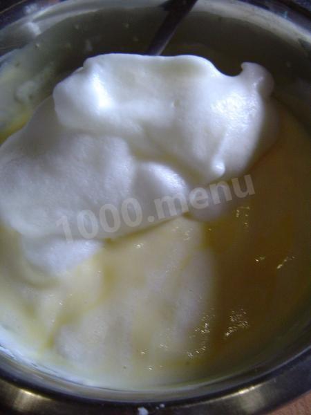 Шаг 6 приготовления Персиковый пирог с шоколадом