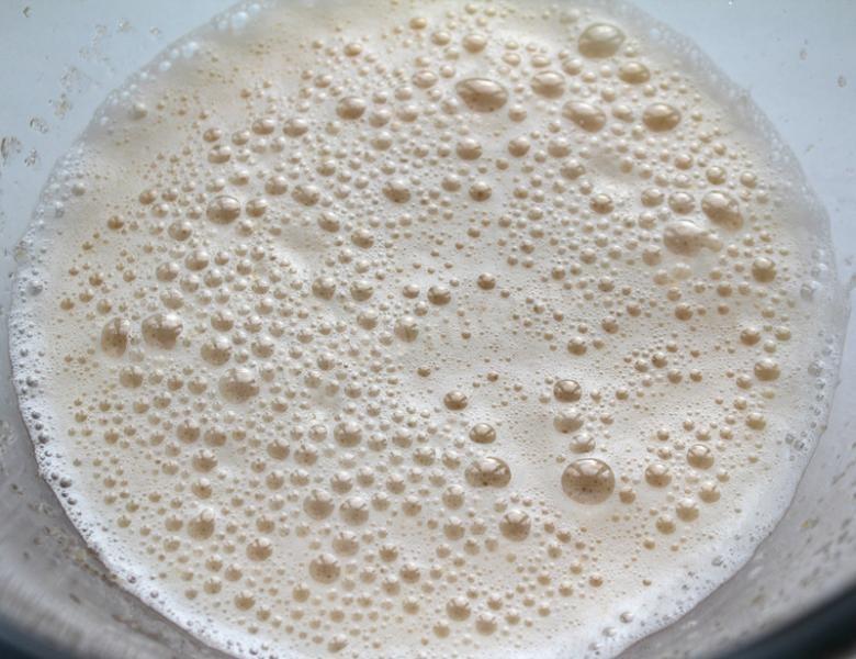 Шаг 4 приготовления Яблочный кекс