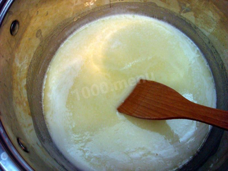 Шаг 2 приготовления Быстрое тесто