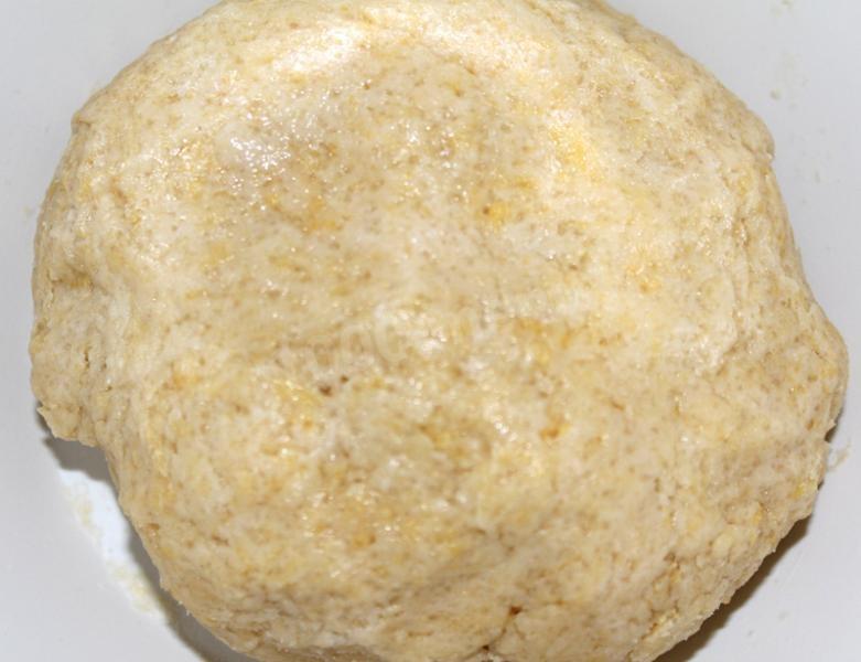 Шаг 5 приготовления Пирог с яблоками песочное