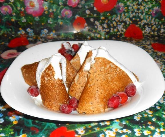 Шаг 14 приготовления Блины гречишные