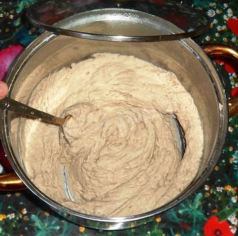 Шаг 5 приготовления Блины гречишные