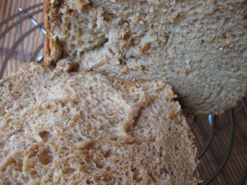 Шаг 14 приготовления Зерновой хлеб из ржаной и пшеничной муки