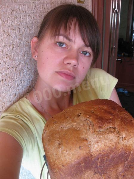 Шаг 15 приготовления Зерновой хлеб из ржаной и пшеничной муки