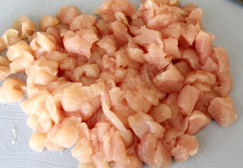 Шаг 8 приготовления Сытный пирог с курицей и картошкой