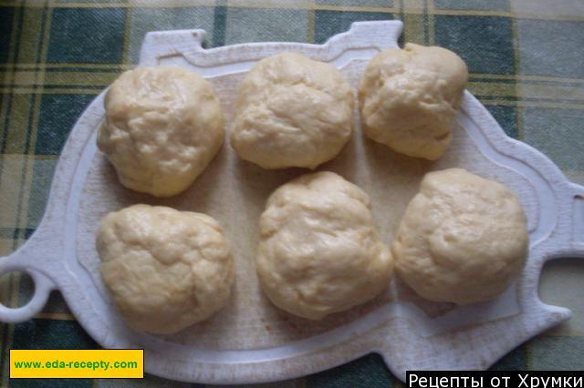 Шаг 3 приготовления Дрожжевые пирожки без кефира с мясом