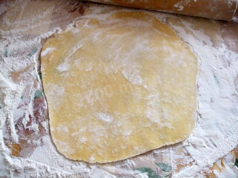 Шаг 6 приготовления Торт с масляным кремом с кокосовой стружкой
