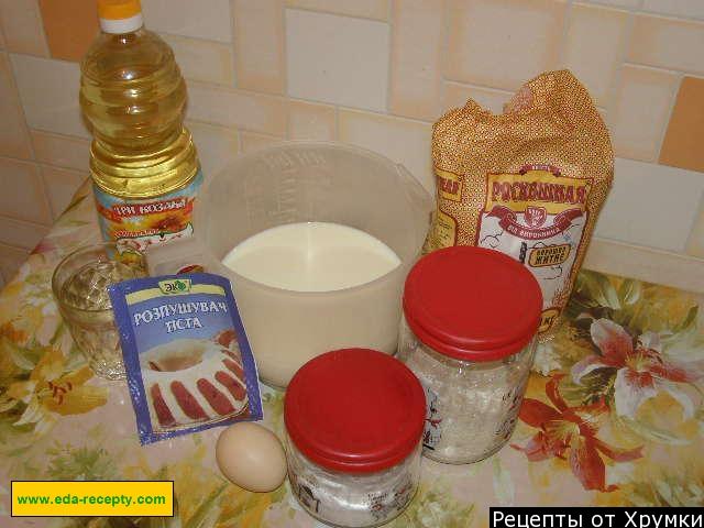 Шаг 1 приготовления Кислые блины