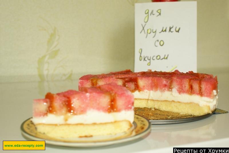 Шаг 14 приготовления Желейный торт