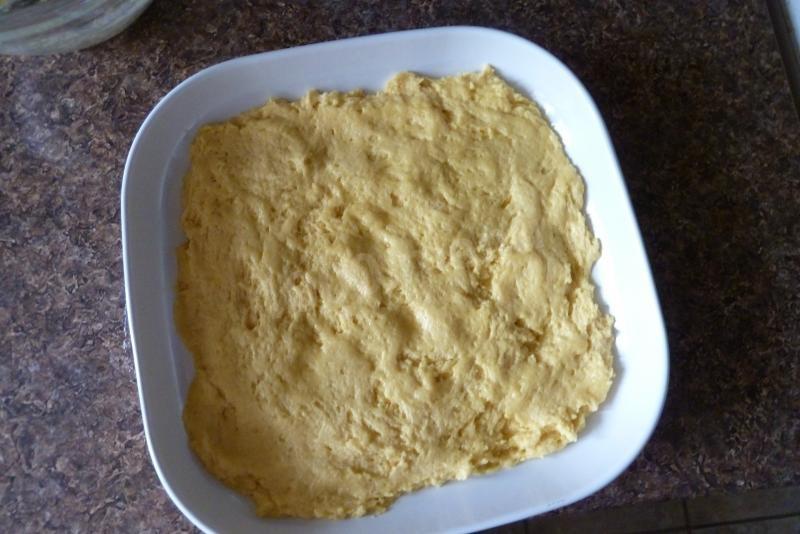 Шаг 5 приготовления Песочный пирог со сливами
