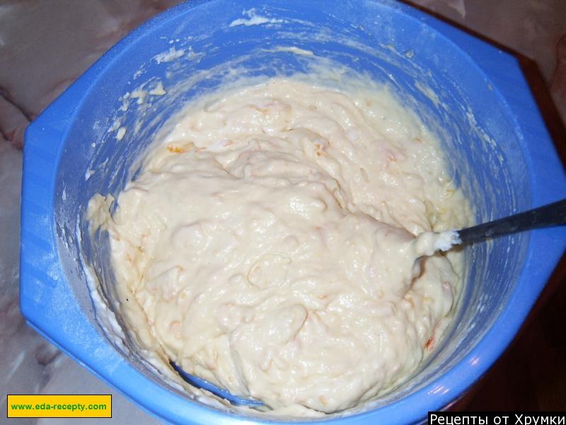 Шаг 15 приготовления Апельсиновый кекс с шоколадом