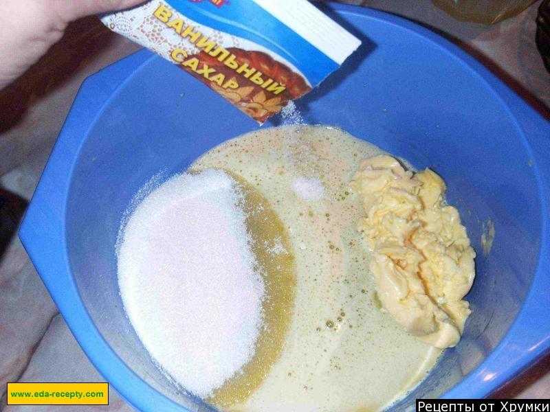 Шаг 5 приготовления Апельсиновый кекс с шоколадом