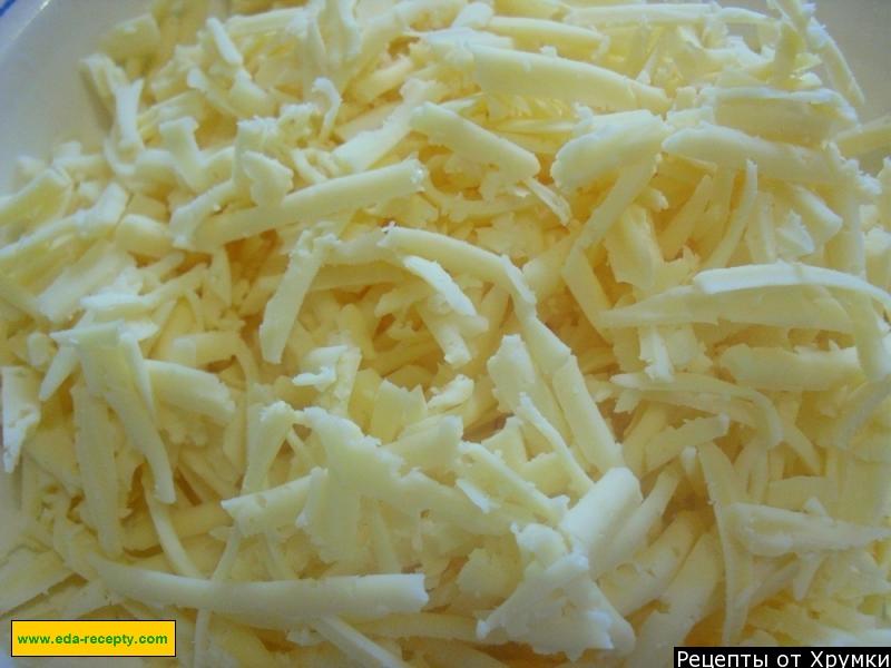 Шаг 3 приготовления Сырные пуфы