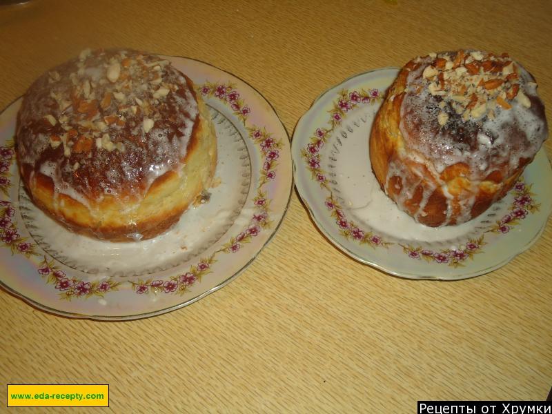Шаг 7 приготовления Пасхальный кулич классический