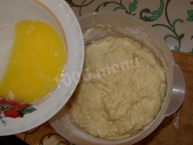 Шаг 7 приготовления Сладкие дрожжевые булочки на молоке