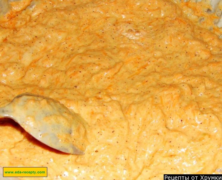 Шаг 8 приготовления Морковный кекс с медом