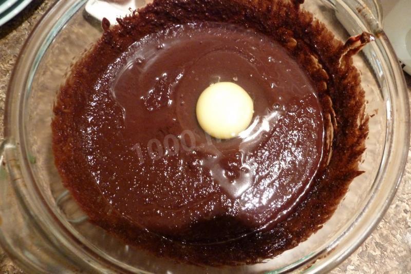 Шаг 4 приготовления Торт трюфель с горьким шоколадом и сливками