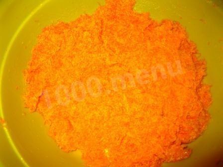 Шаг 3 приготовления Торт морковный с ванилью грецкими орехами пальчики оближешь