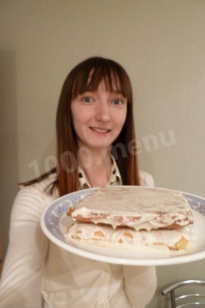 Шаг 8 приготовления Очень вкусный торт имбирный