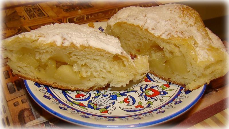 Шаг 13 приготовления Пирожки из дрожжевого теста Ромашка