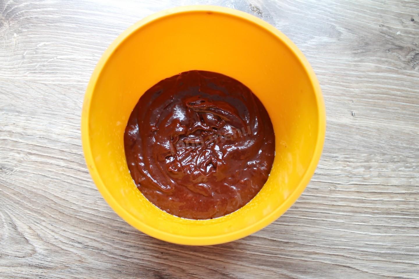 Шаг 11 приготовления Торт в микроволновке за 5 минут быстро и вкусно