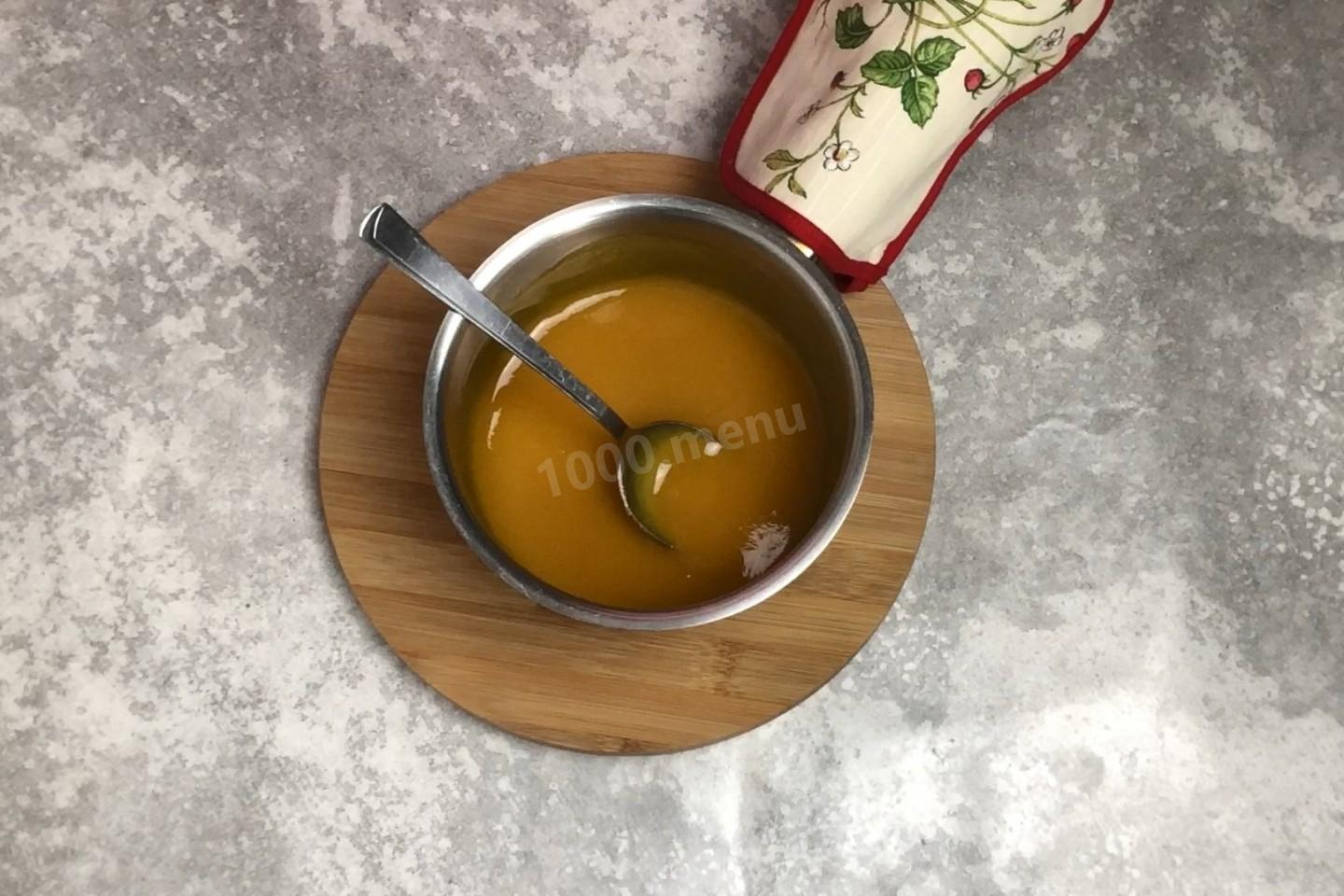 Шаг 21 приготовления Муссовый торт с манго