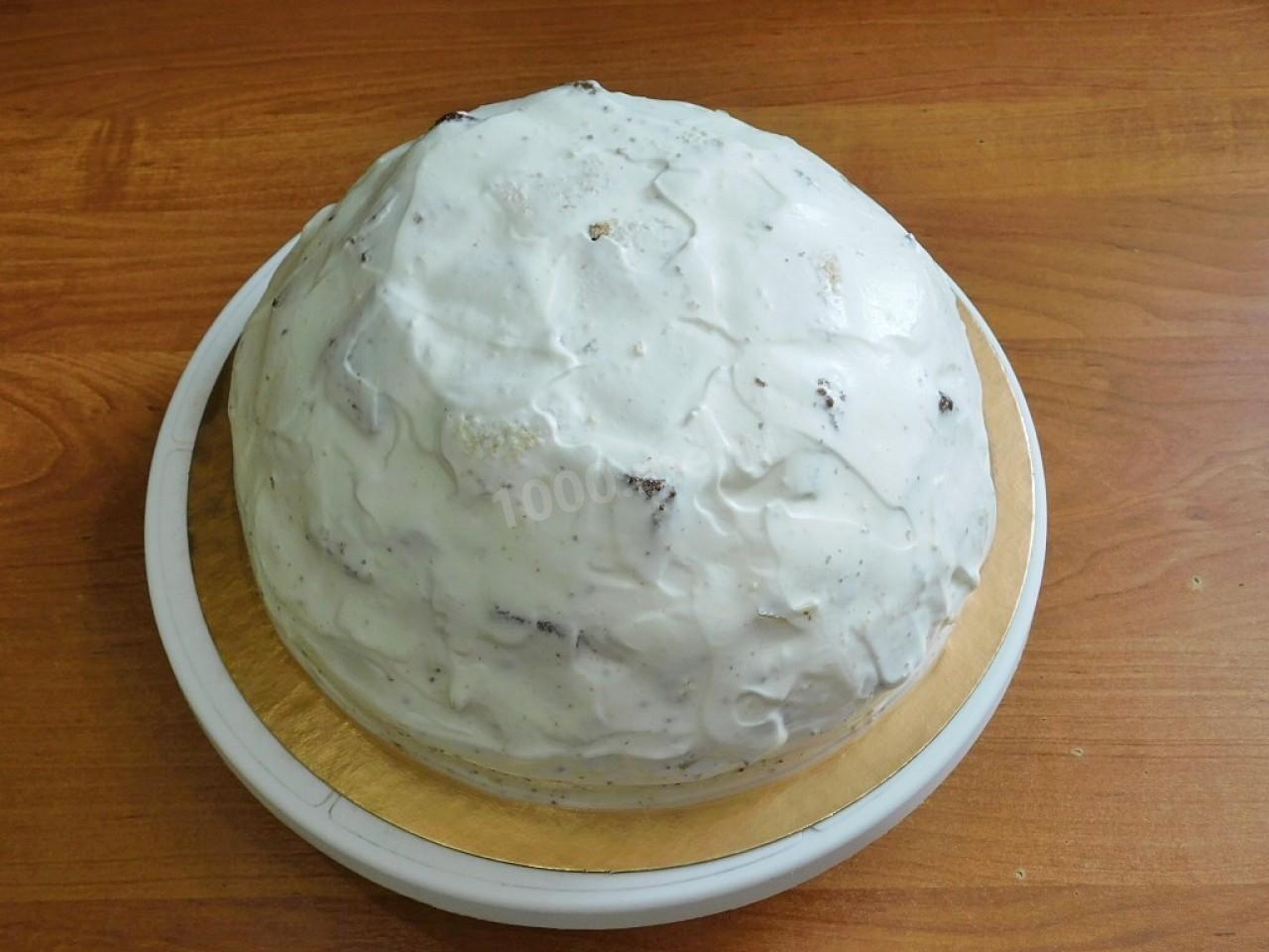 Шаг 9 приготовления Классический торт Панчо с ананасами