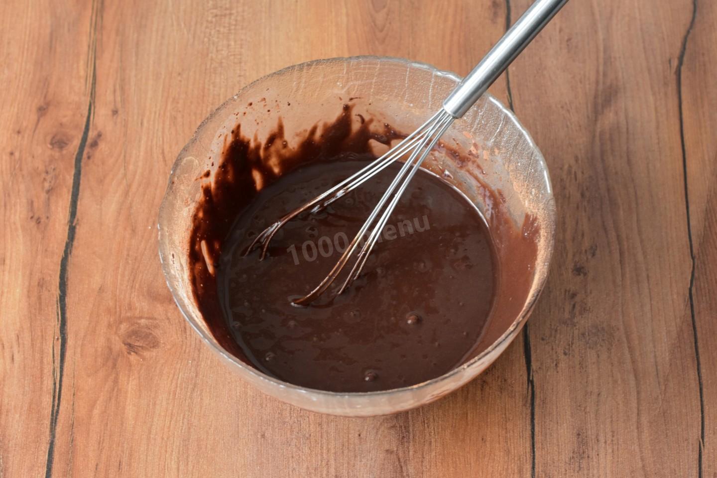 Шаг 11 приготовления Торт Орех с грецкими орехами