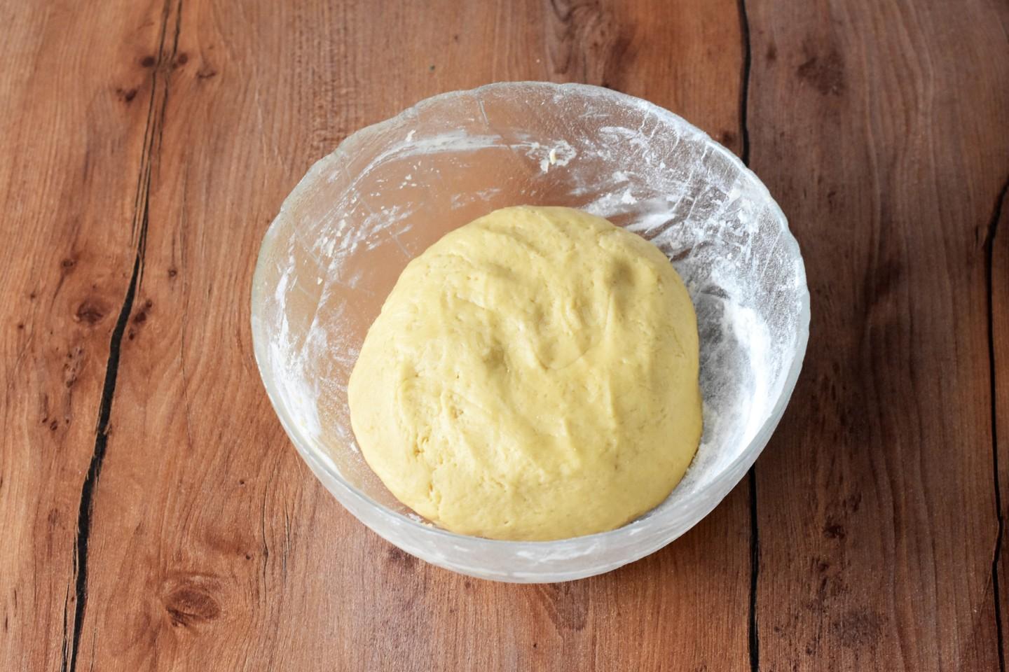 Шаг 5 приготовления Торт Орех с грецкими орехами