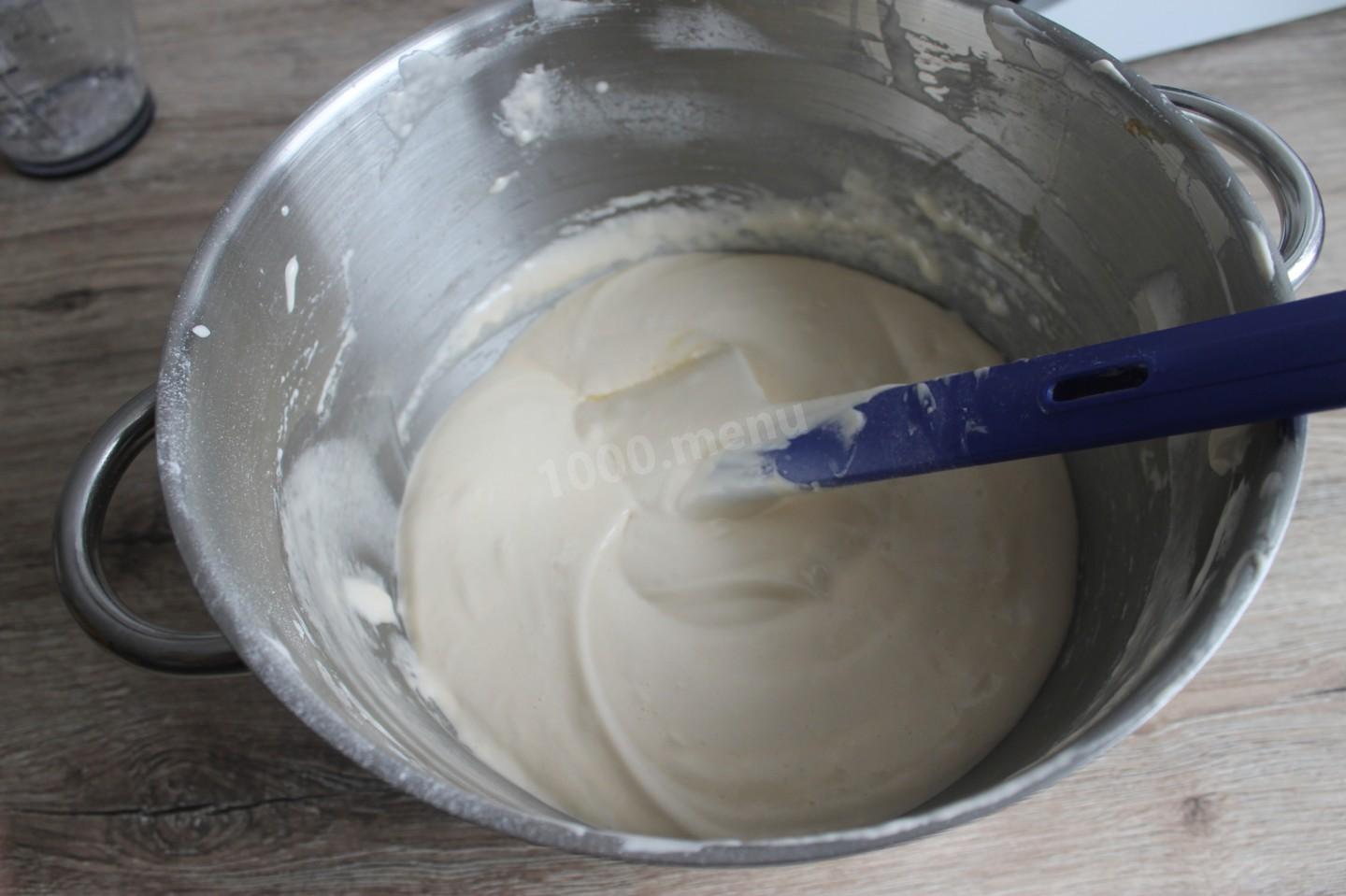 Шаг 2 приготовления Торт с меренгами