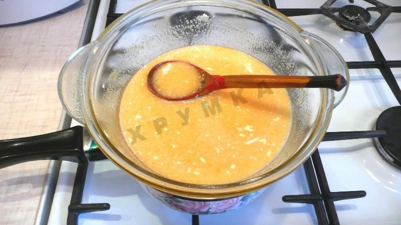 Шаг 3 приготовления Торт Невеста с цветами йогуртовый