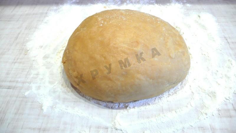 Шаг 5 приготовления Торт Невеста с цветами йогуртовый
