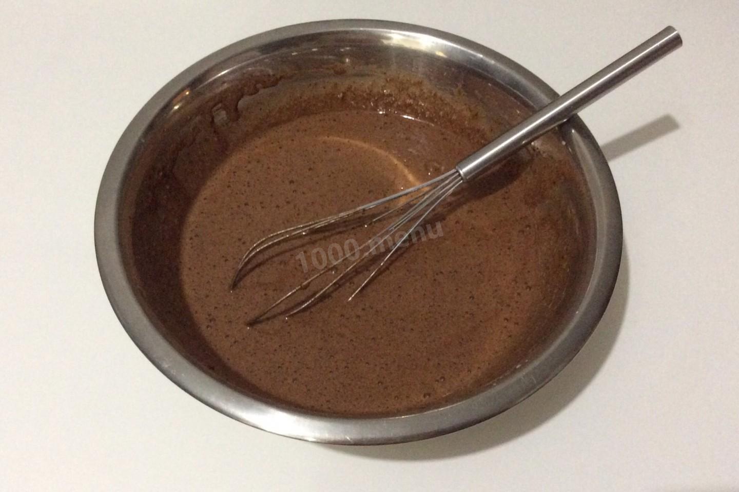 Шаг 5 приготовления Торт Трюфель шоколадный