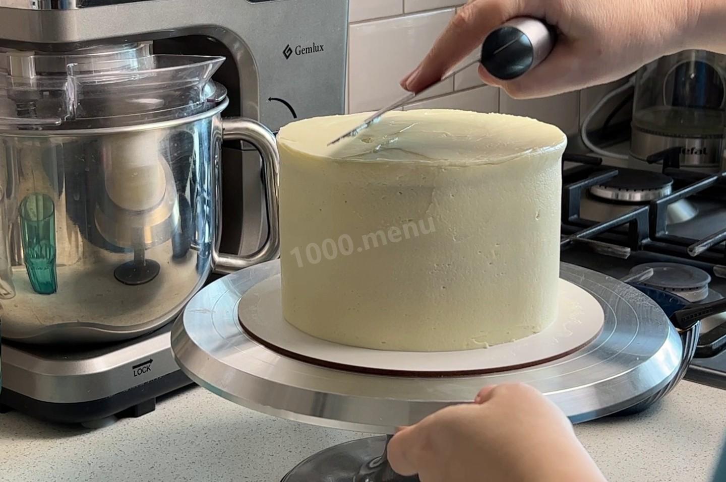 Шаг 38 приготовления Торт манго маракуйя