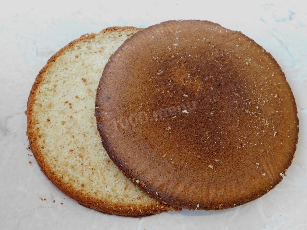Шаг 3 приготовления Торт Птичка