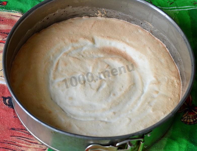 Шаг 7 приготовления Кокосовый бисквит Дакуаз