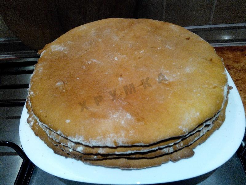 Шаг 15 приготовления Торт Пчелка