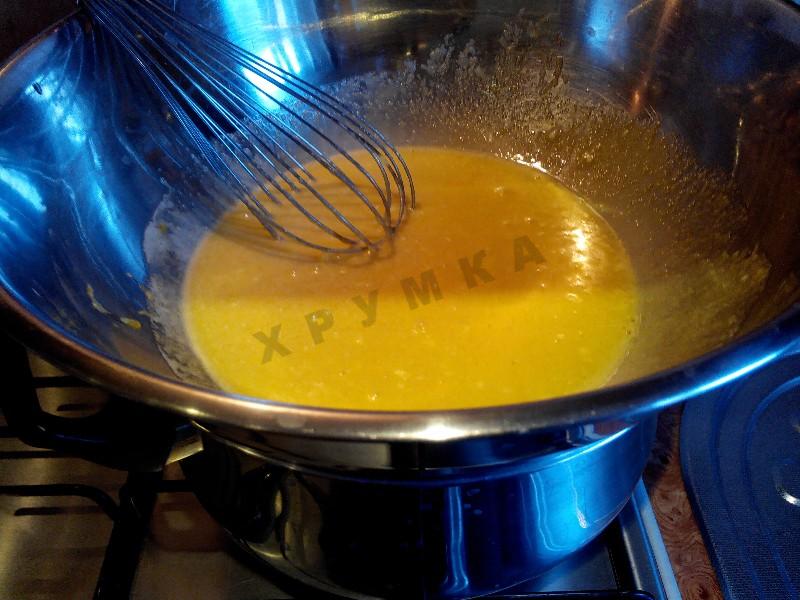 Шаг 5 приготовления Торт Пчелка