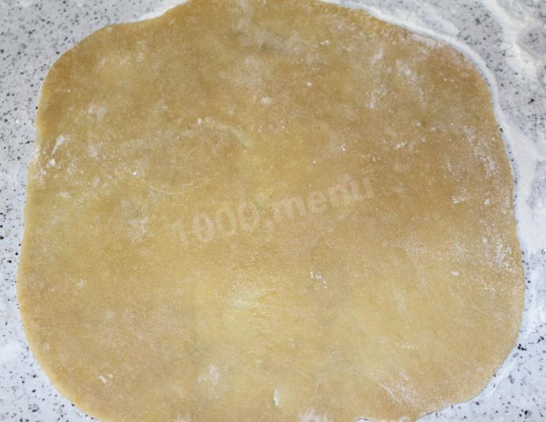 Шаг 7 приготовления Классический медовик заварной с крахмалом