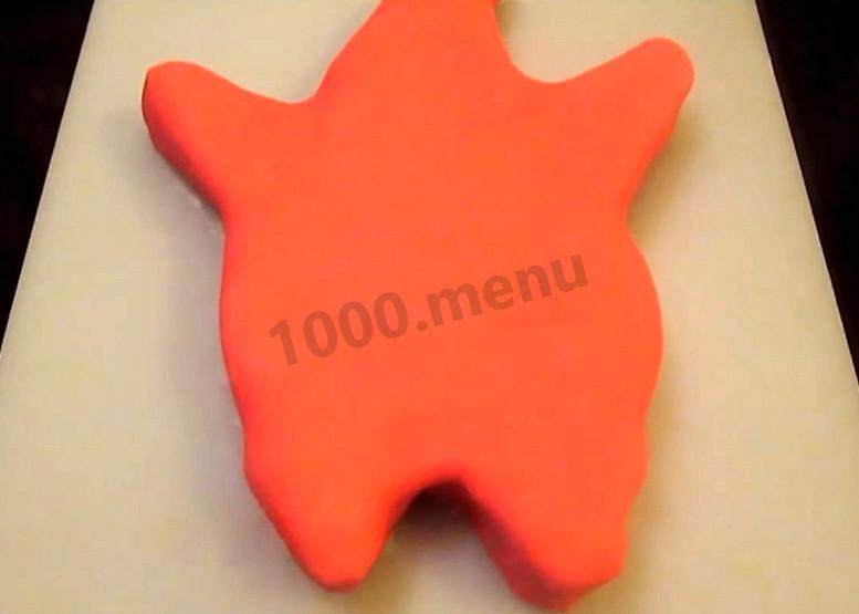 Шаг 10 приготовления Торт Звезда Патрик
