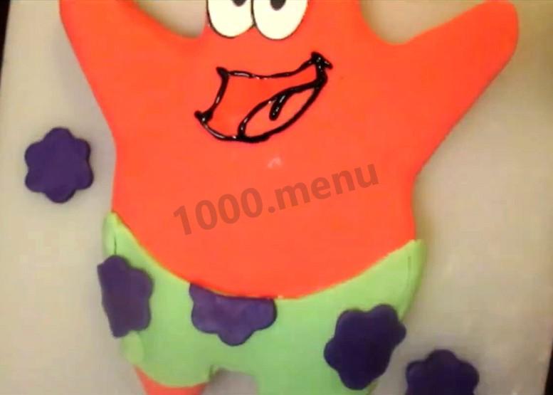 Шаг 20 приготовления Торт Звезда Патрик