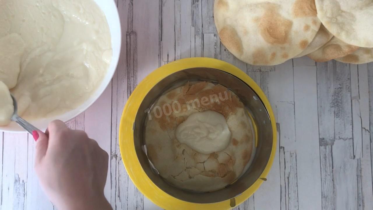 Шаг 19 приготовления Быстрый торт Наполеон