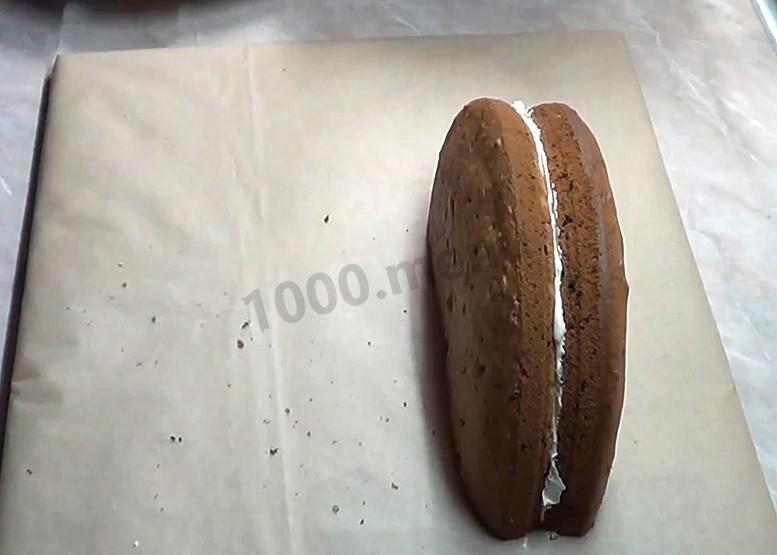 Шаг 10 приготовления Торт Дракон
