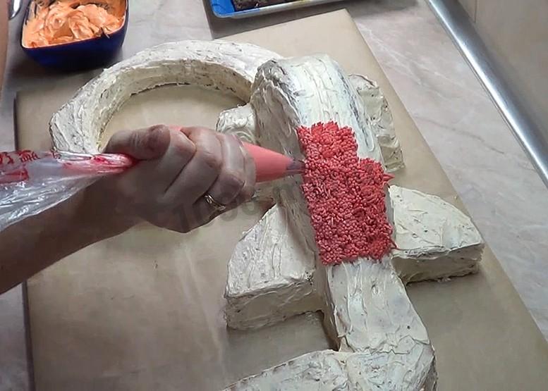 Шаг 19 приготовления Торт Дракон