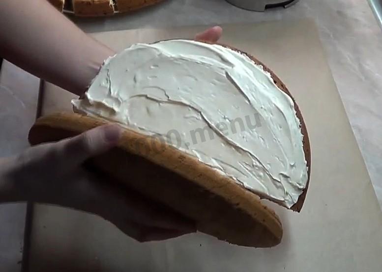 Шаг 9 приготовления Торт Дракон