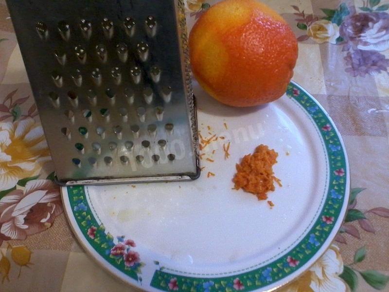 Шаг 2 приготовления Красивый и яркий апельсиновый торт без мастики