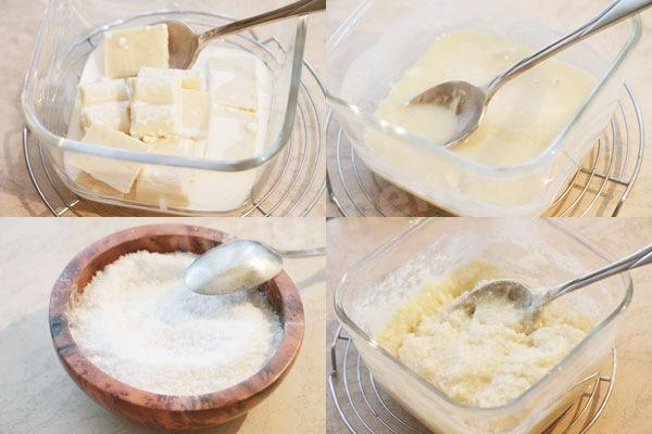 Шаг 4 приготовления Сборный торт Елочка из песочных коржей новогодний